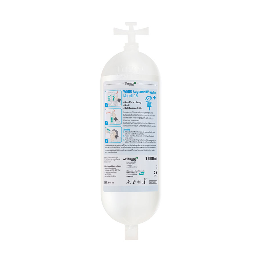 wero-Augenspülflasche Modell P8 steril (2 x 1000 ml)