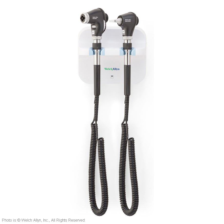 GS 777 Wandeinheiten-Set mit PanOptic Basic Ophthalmoskop und MacroView Basic