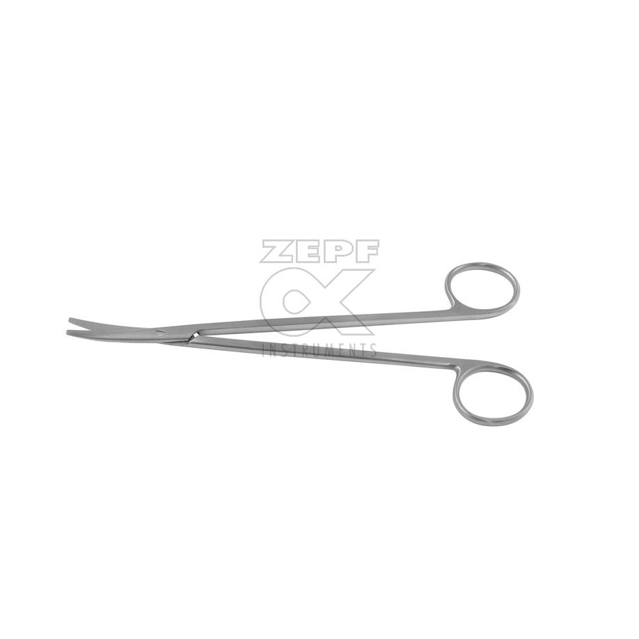 METZENBAUM Präparierschere, gebogen, stumpf/stumpf, 14 cm
