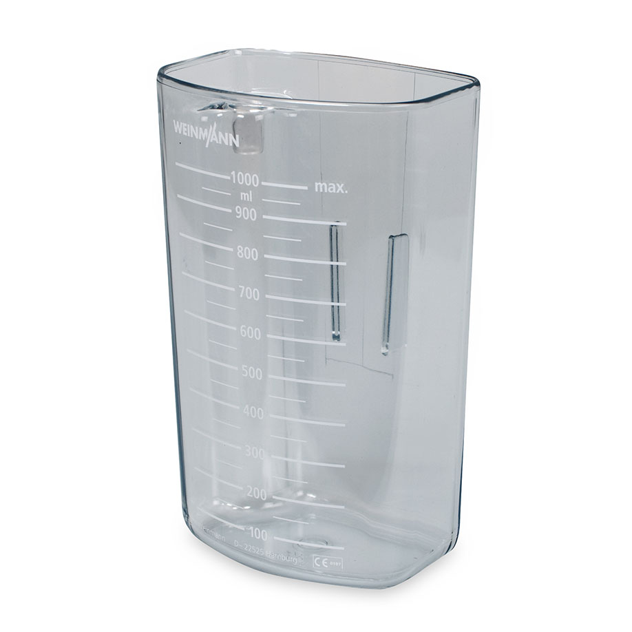 Mehrweg-Sammelbehälter 1000 ml für ACCUVAC Rescue und Basic