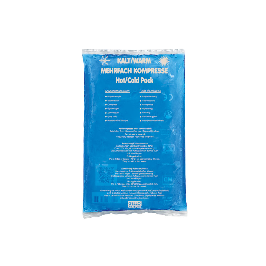 Kalt-/Warm-Kompresse blau, 16 x 26 cm