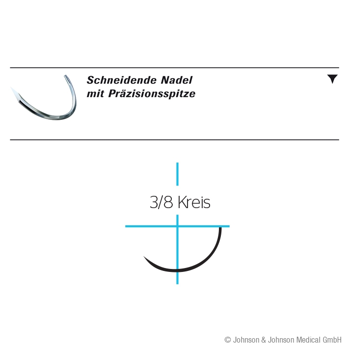 VICRYL Plus PS2 VB 3/0=2 ungefärbt Nahtmaterial Fadenlänge 45 cm (36 Stck.)