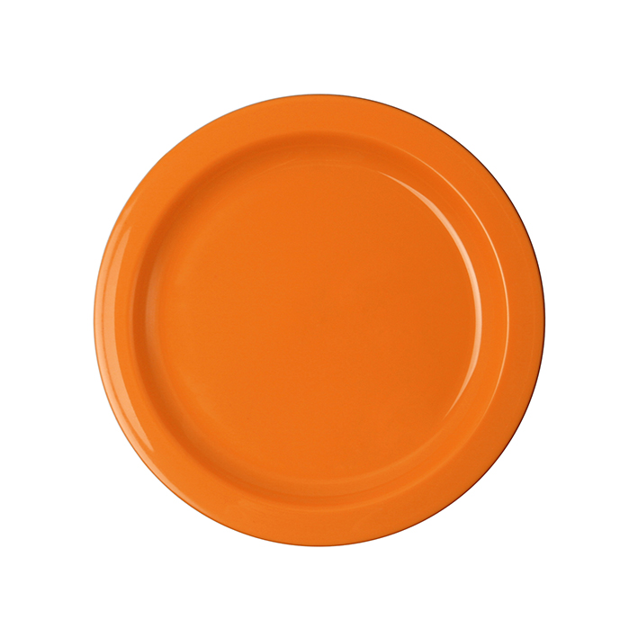 Teller flach Ø 24,1 cm, orange