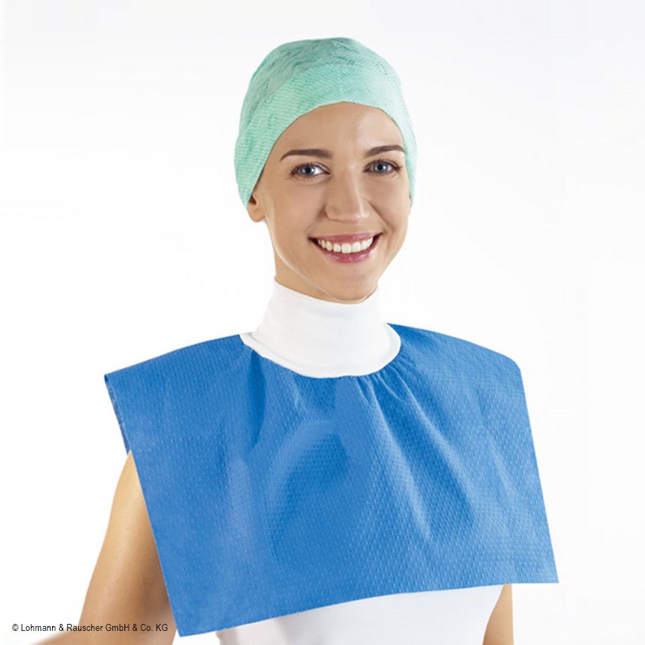 Sentinex Thermo Mini-Poncho, Halskragen, blau (120 Stck.)