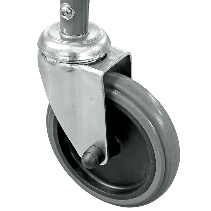 Ersatzrad ohne Bremse für Toilettenstuhl DIZ 401001 / MEG 964400
