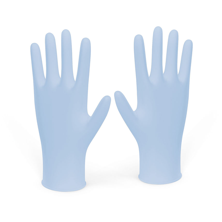 Vasco Coats light blue U.-Handschuhe, Gr. XS (200 Stck.)