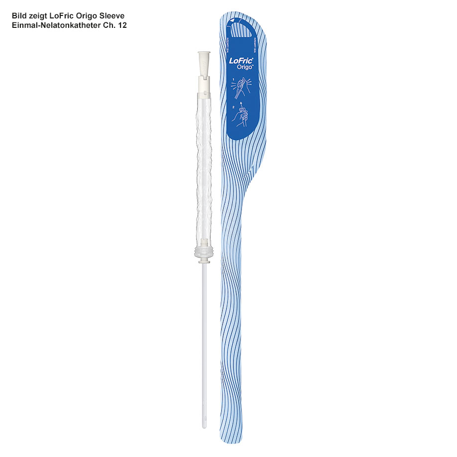 LoFric Origo Sleeve E.-Nelatonkatheter Ch. 16, 40 cm, steril  (30 Stck.)