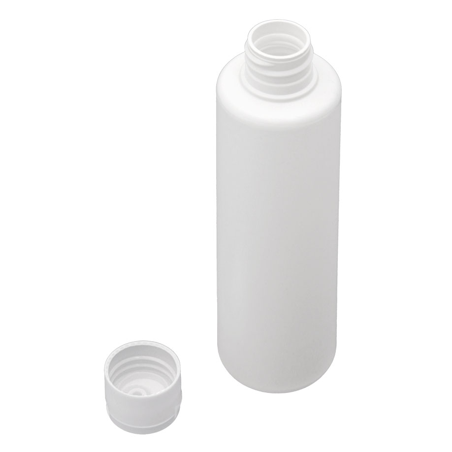 Leerdispenser 250 ml mit Klappdeckel, weiß