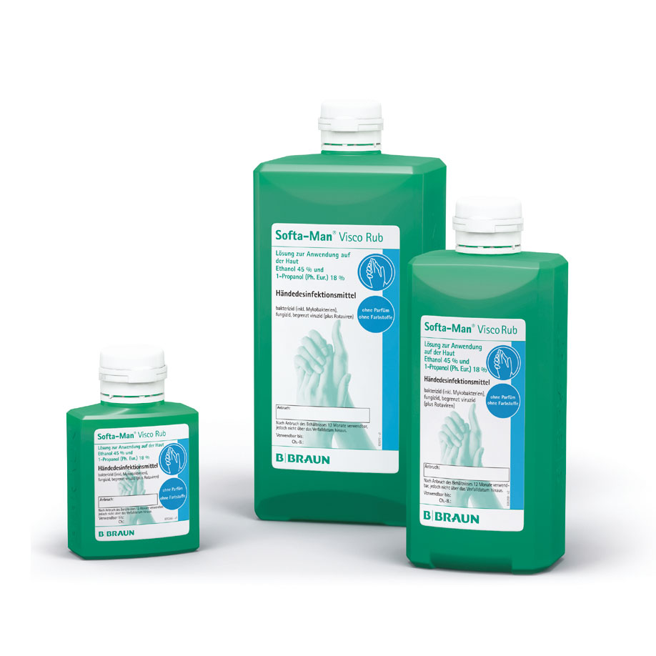 Softa-Man ViscoRub 100 ml Kittelflasche Händedesinfektion