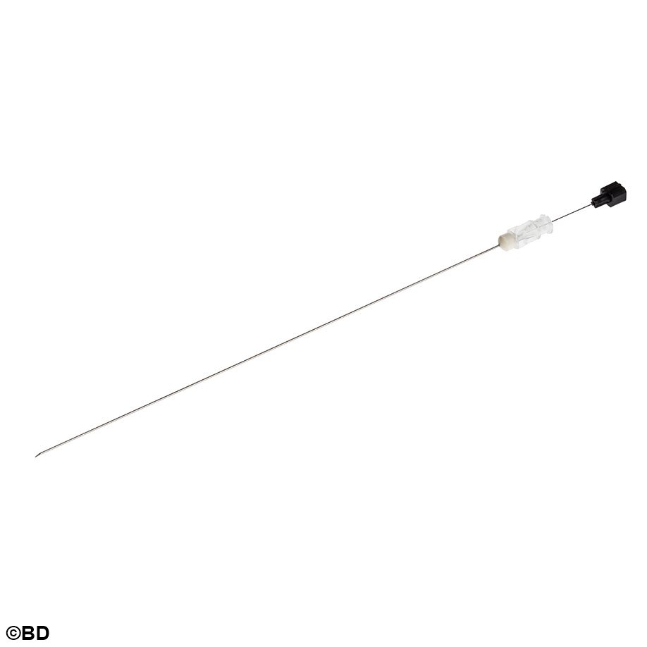 BD Spinalkanülen 22 G x 7'', 0,7 x 180 mm, schwarz (10 Stck.)