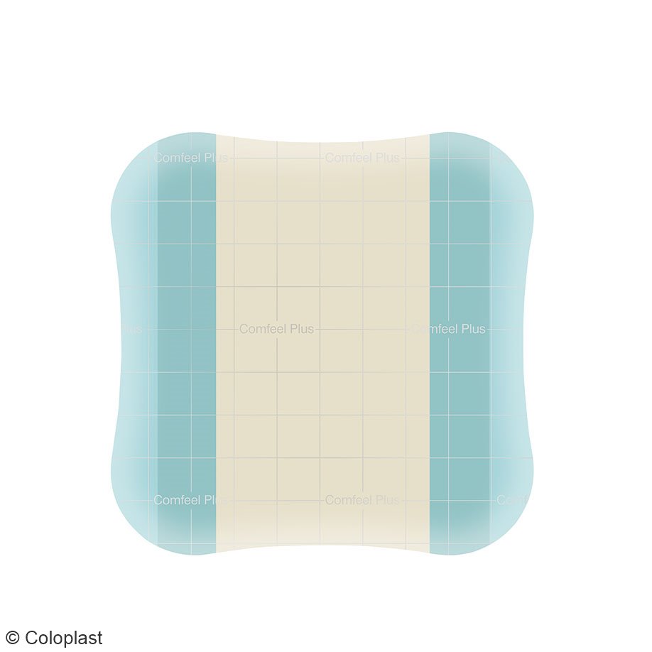 Comfeel Plus Flexibel Wundverband steril, 10 x 10 cm (10 Stck.)