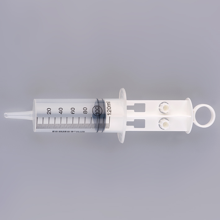 ECOJECT PLUS Katheterspritze 3tlg. 120 ml mit Katheteransatz