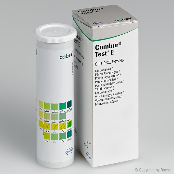 Combur-3-Test E Harnteststreifen (50 T.)