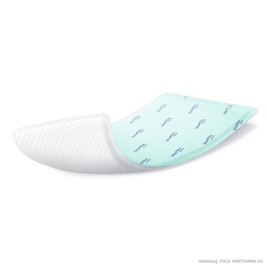 Zetuvit Plus Silicone Saugkompressen steril 10 x 20 cm (10 Stck.)