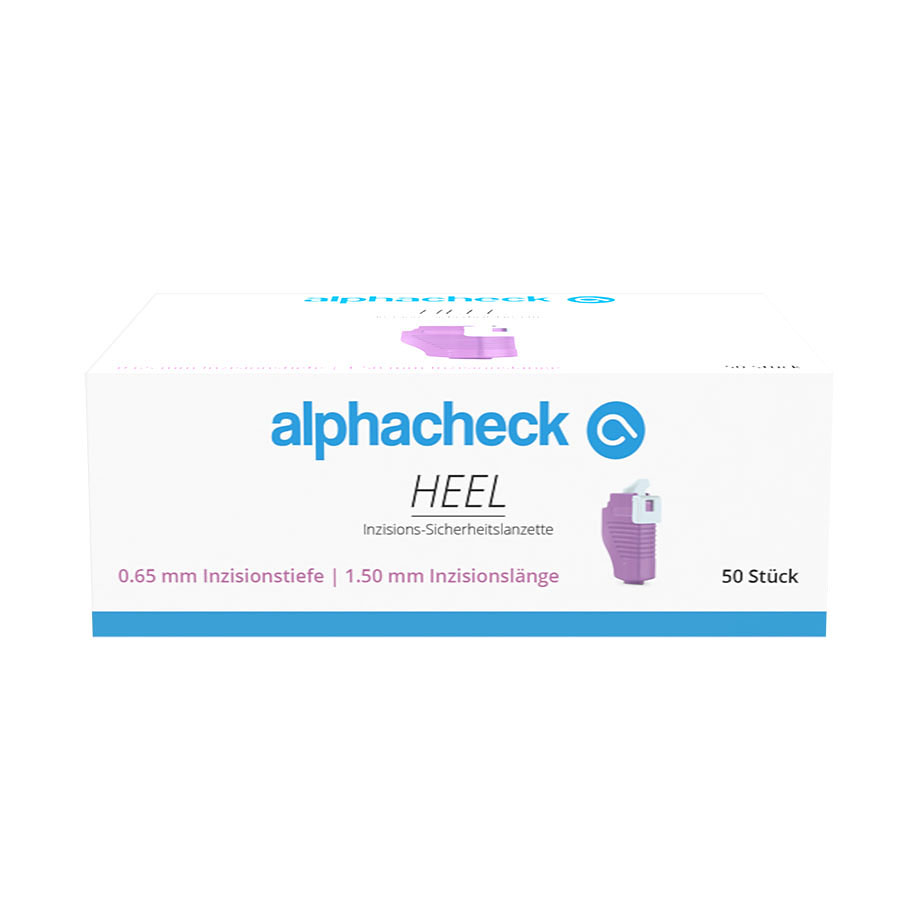 *alphacheck HEEL Inzisions-Sicherheits- -ausser Handel-/Alternative:ALP 13100821