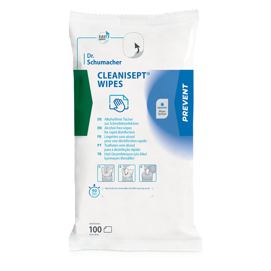 Cleanisept Wipes Desinfektionstücher Nachfüllpackung (100 T.)