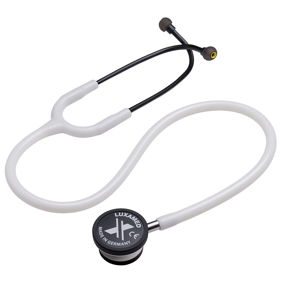 LuxaScope Sonus NPX Stethoskop Edelstahl für Kinder / Neugeborene, weiß
