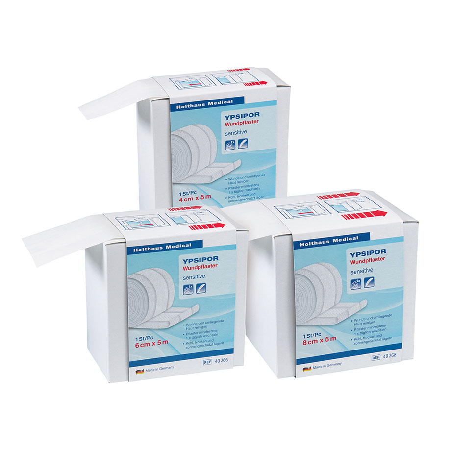 YPSIPOR Wundpflaster elastisch 6 cm x 5 m
