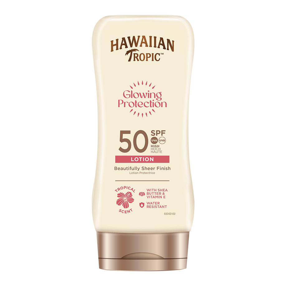 Hawaiian Tropic Glowing Protection Sun Lotion 170 ml mit LSF 50