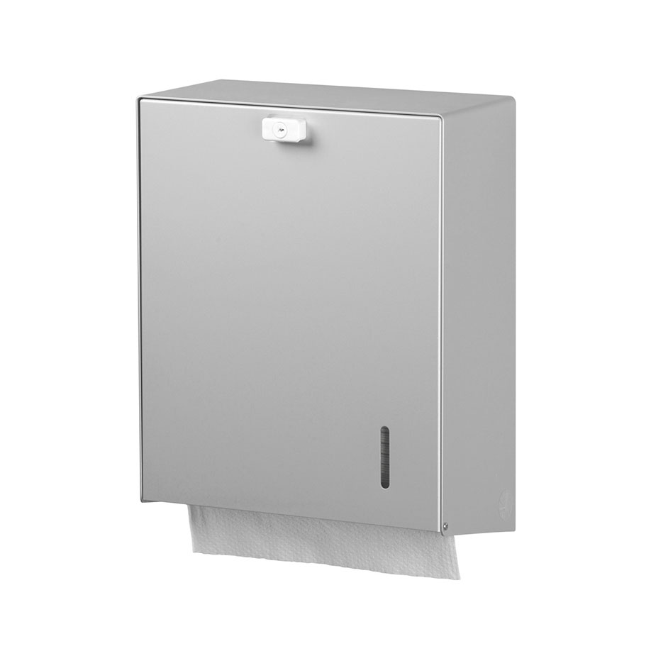 ingo-man Papierhandtuchspender HS 31 A mit Metall-Frontplatte