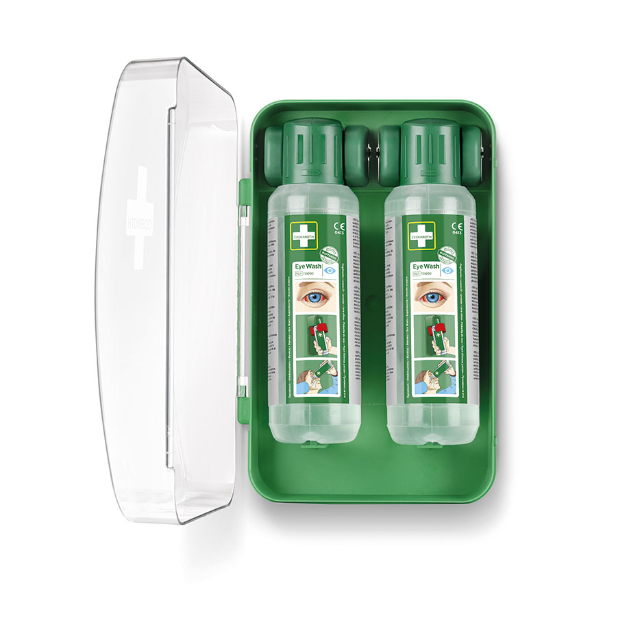Cederroth Eye Wash Cabinet inkl. 2 x 500 ml Augendusche