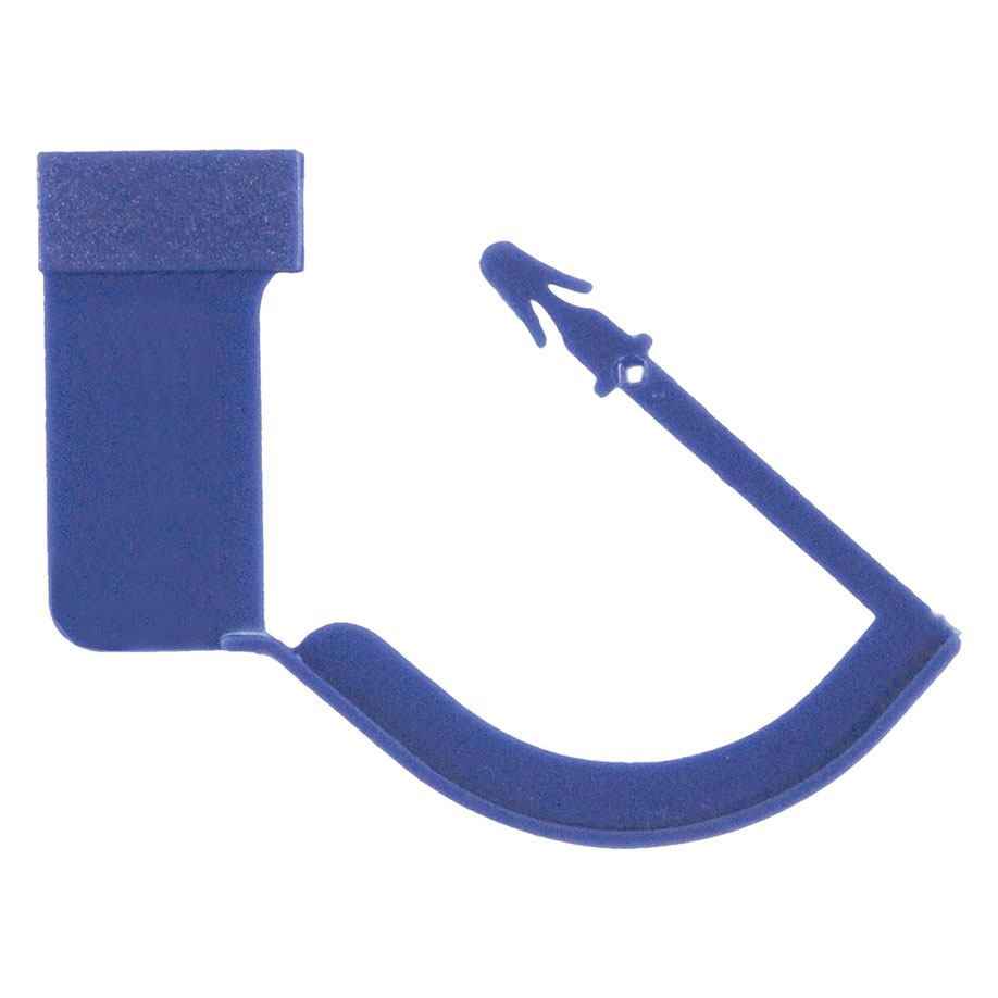 Verschlussplomben aus Kunststoff ohne Indikator, blau (100 Stck.)