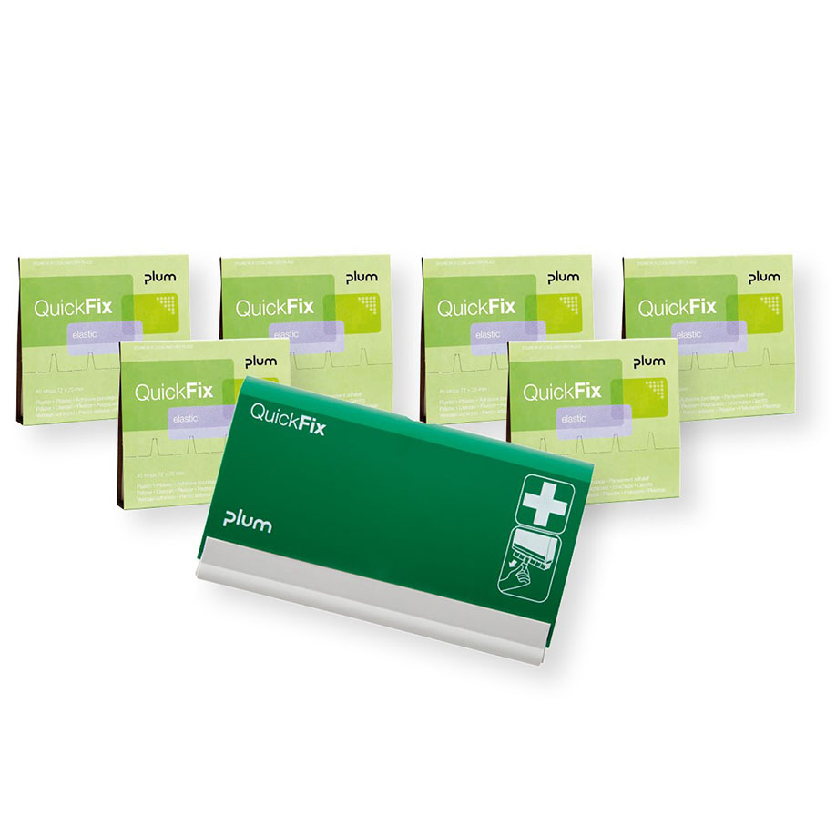 Plum Starter Set5, QuickFix Pflasterspender leer inkl. 6