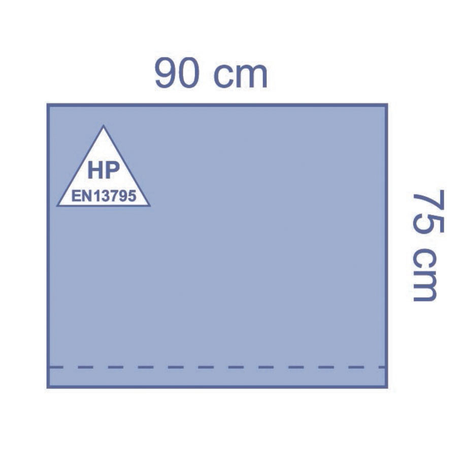 OPS Essential Abdecktuch, selbstklebend, 75 x 90 cm, steril