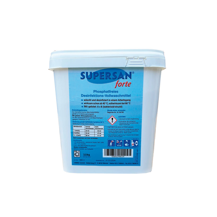 SUPERSAN forte 3500 g Desinfektionsvollwaschmittel
