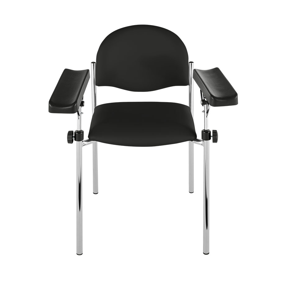 Blutentnahmestuhl HAEMO-LINEA Vario Ecco, schwarz