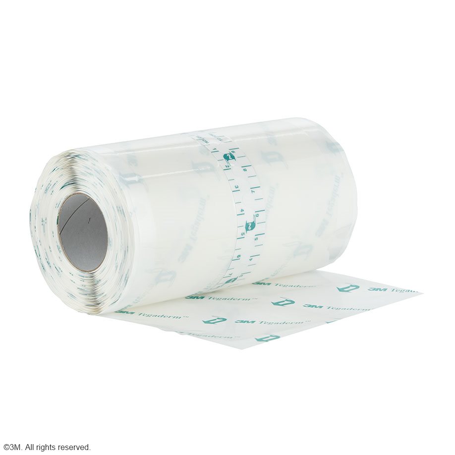3M Tegaderm Roll Transparentverband unsteril, 10 cm x 10 m
