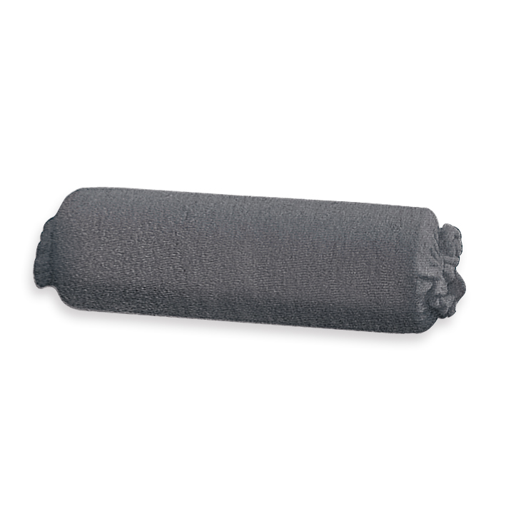 Nackenrollenbezug Frottee graphit, für Rollen 40 cm