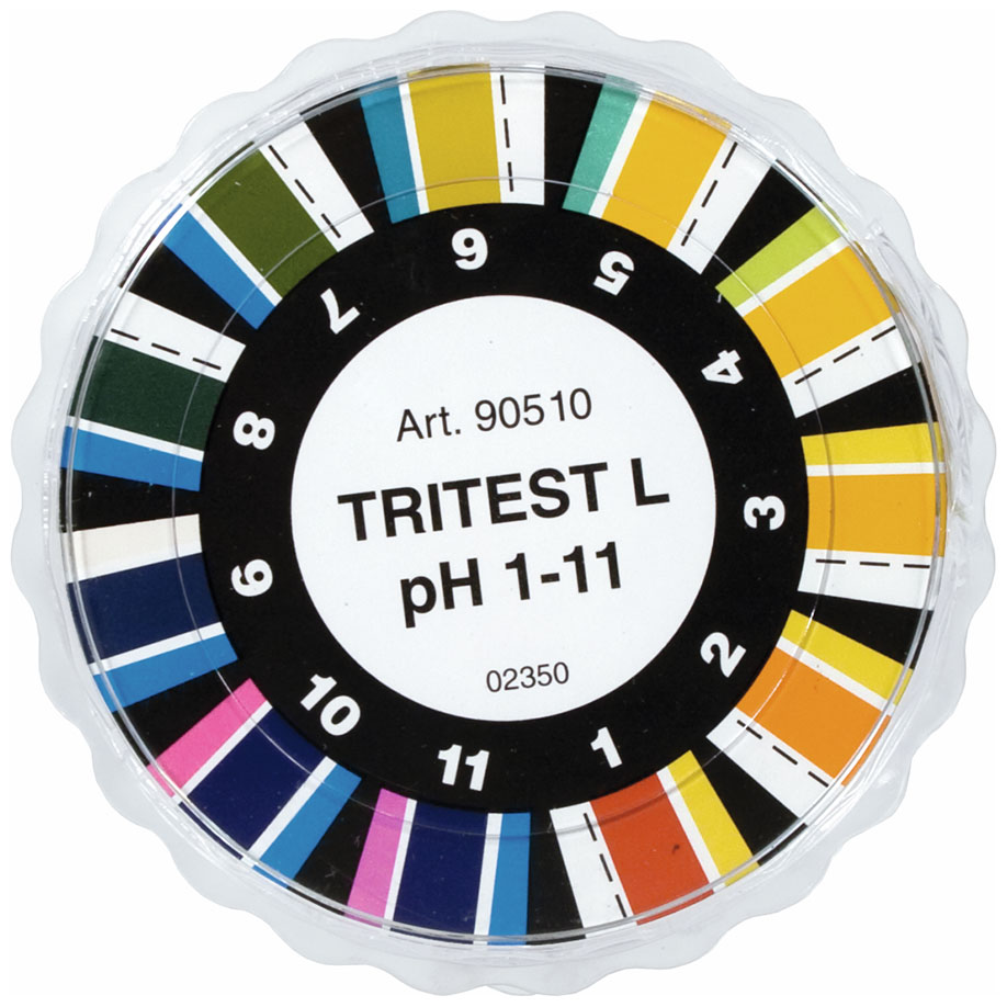 TRITEST L Indikatorpapier pH 1-11 6 m x 14 mm