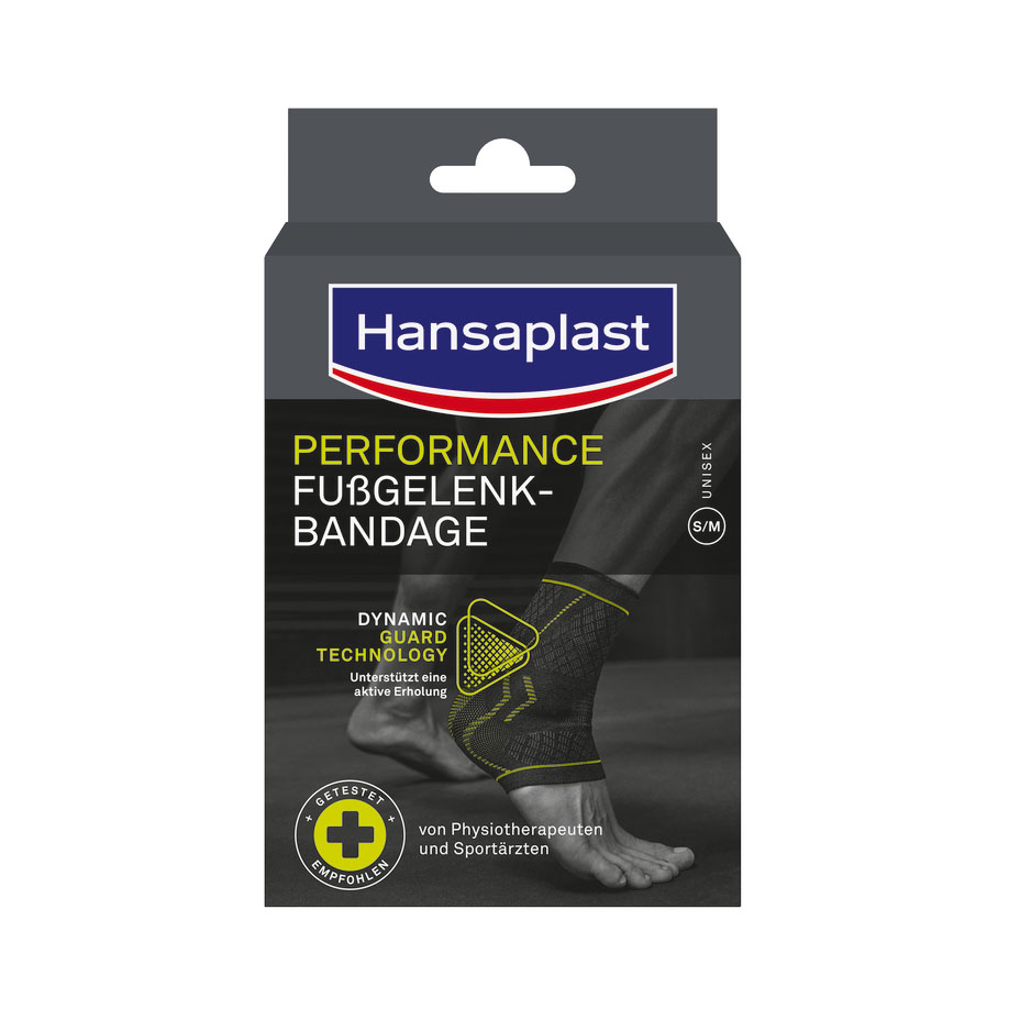 Hansaplast Performance Fußgelenk- Bandage Gr. S/M