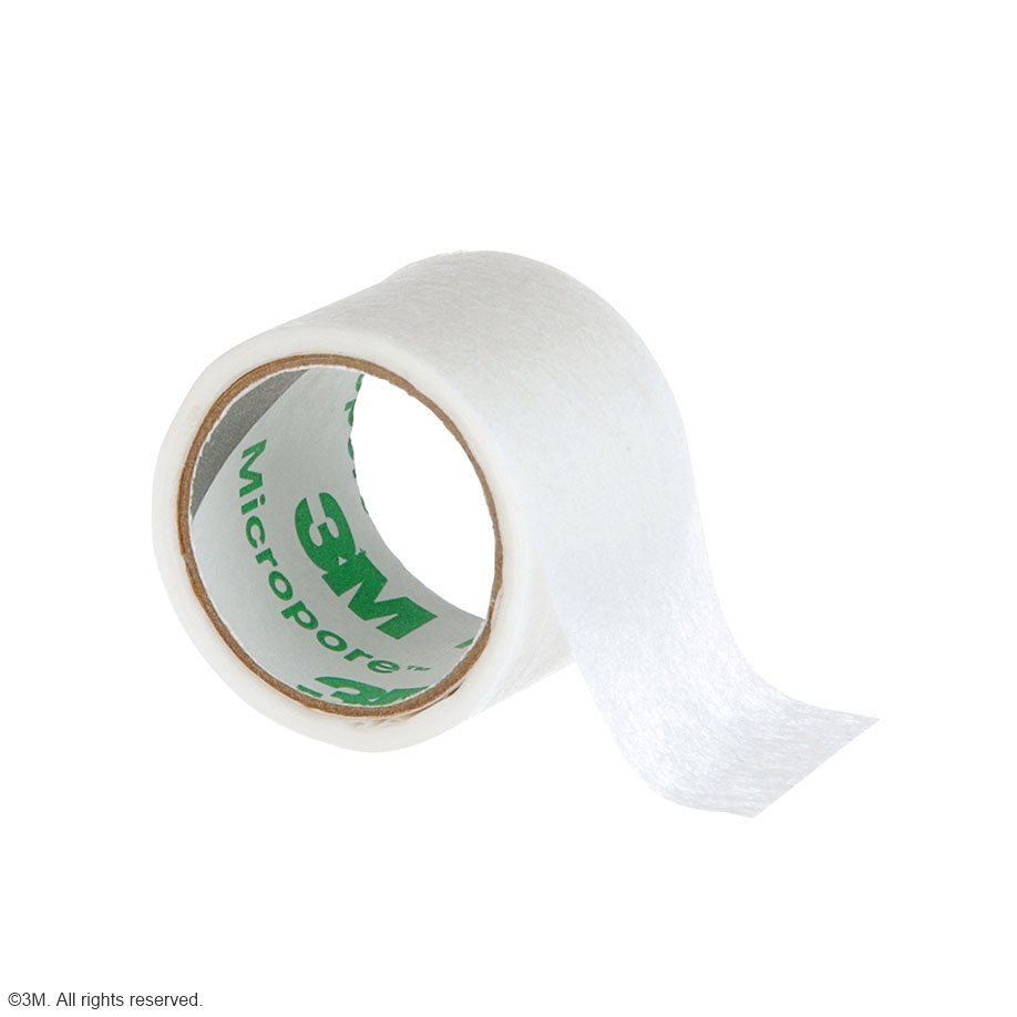3M Micropore Vliespflaster weiß, 2,5 cm x 1,37 m (100 Stck.)
