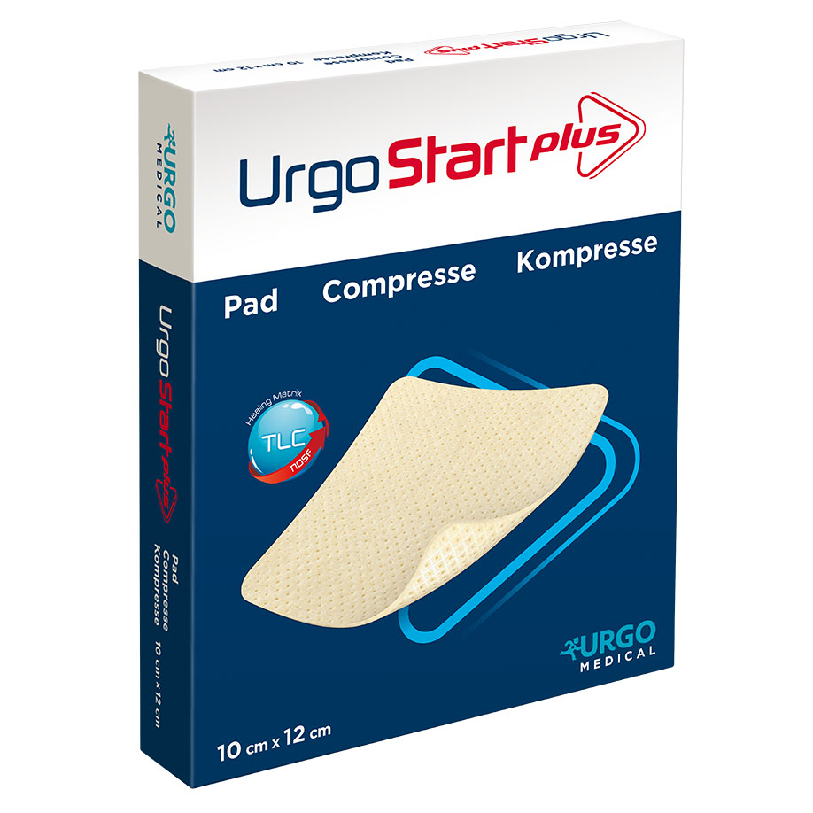 UrgoStart Plus Kompressen 10 x 12 cm (10 Stck.)