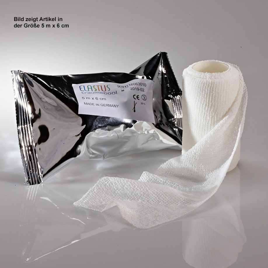 ELASTUS TraumaCool Bandagen 5 m x 8 cm (10 Stck.)