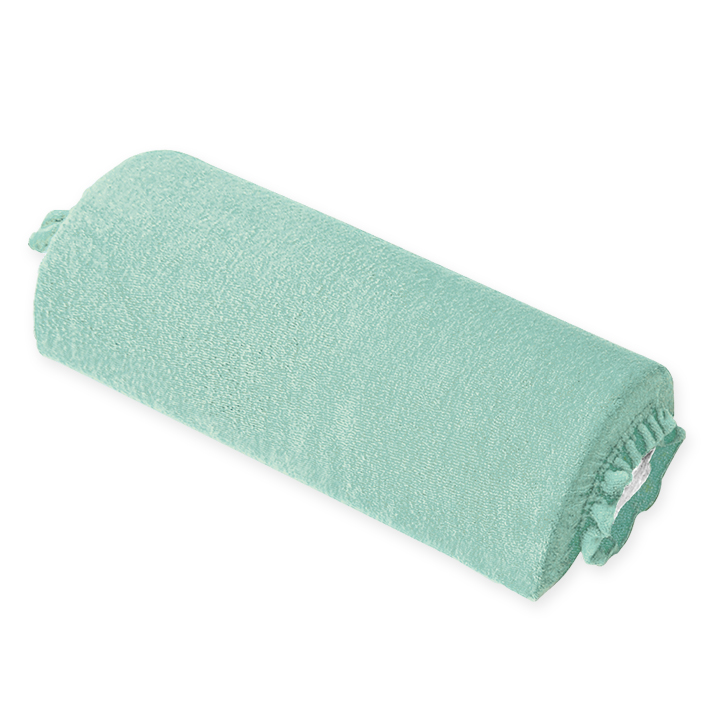 Nackenrollenbezug Frottee mint, für Halbrollen 40 cm