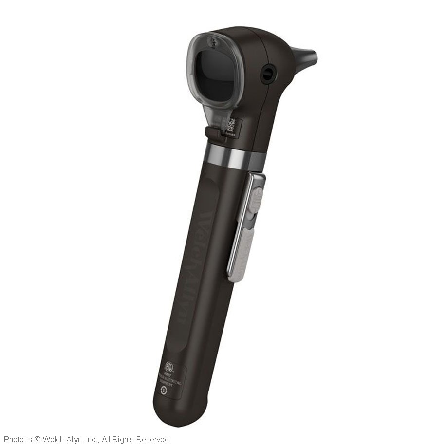 Pocket Plus LED Otoskop 2,5 V onyxschwarz, inkl. Handgriff