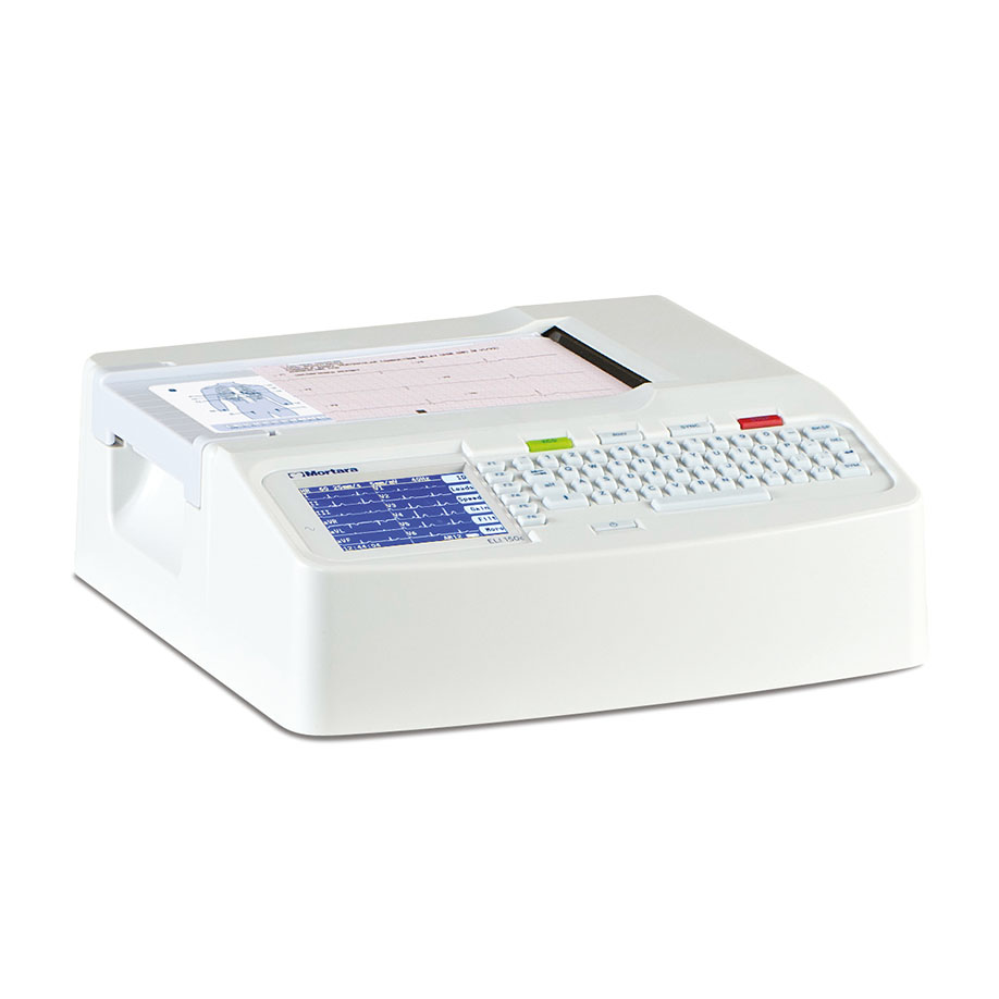 ELI 150c 12-Kanal-Ruhe-EKG mit kabelgebundenem AM12 Patientenkabelmodul