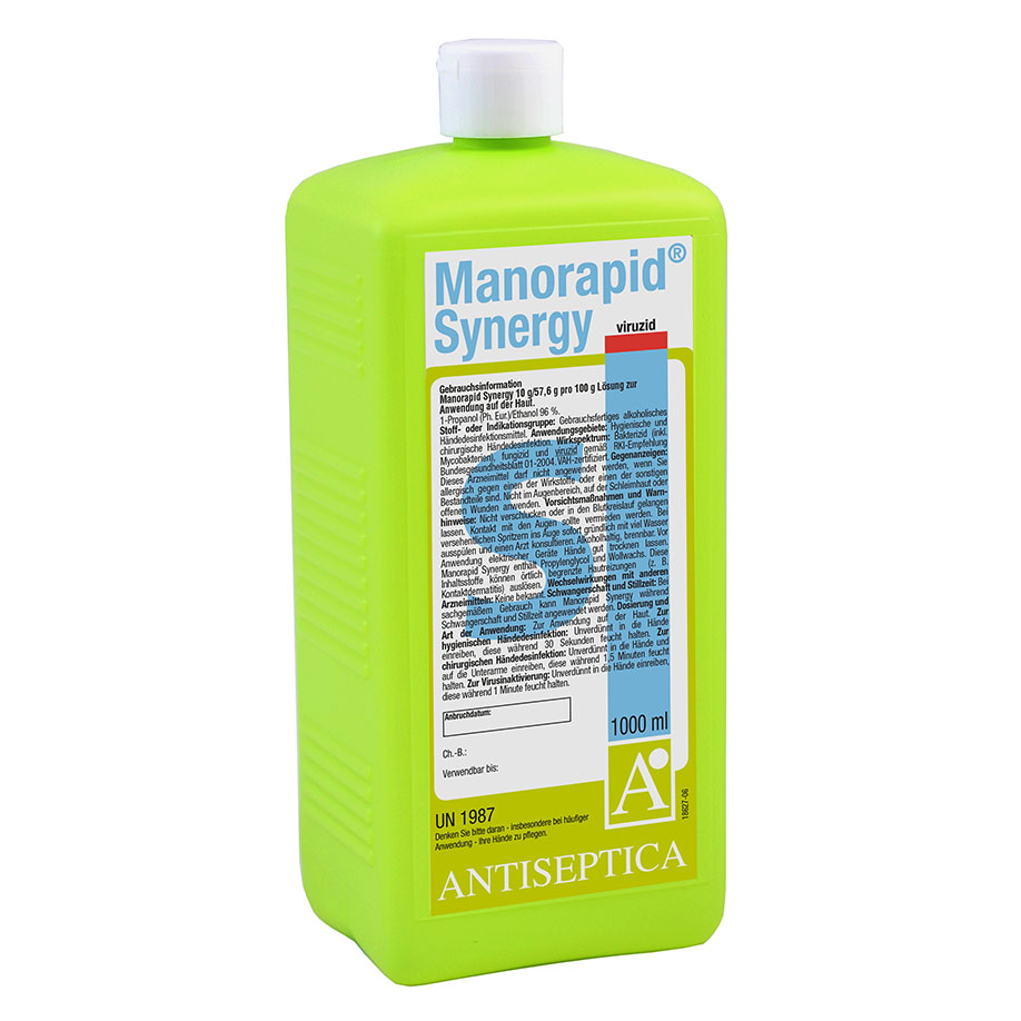 Manorapid Synergy 1 Ltr. Händedesinfektion