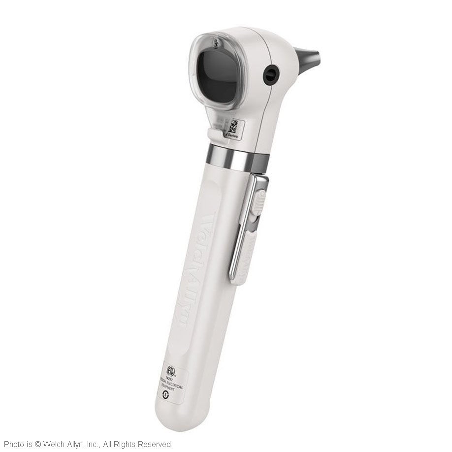 Pocket Plus LED Otoskop 2,5 V perlweiss, inkl. Handgriff