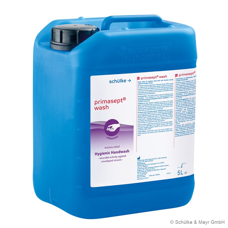 *primasept wash 5 Ltr. Hände-Waschdesinfektion