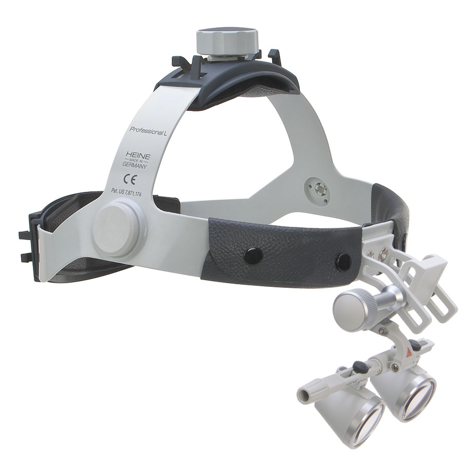 Binokularlupenset C HR 2,5x/340 mm mit i-View auf Professional L Kopfband