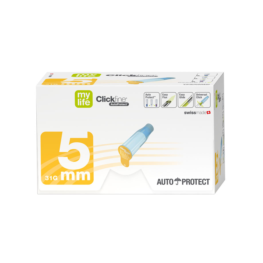 mylife Clickfine DiamondTip Pen-Nadeln 0,25 x 5 mm (100 Stck.)