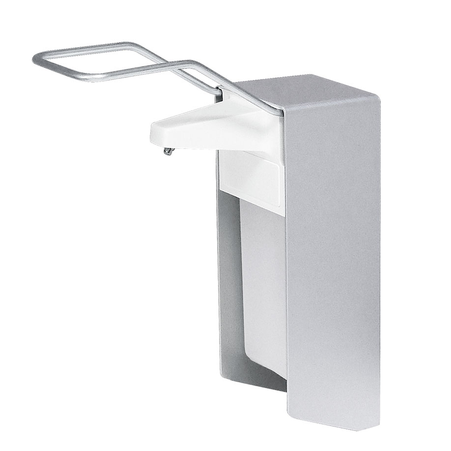 EURO-Armhebel-Wandspender 500 ml Aluminium, mit langem Armhebel