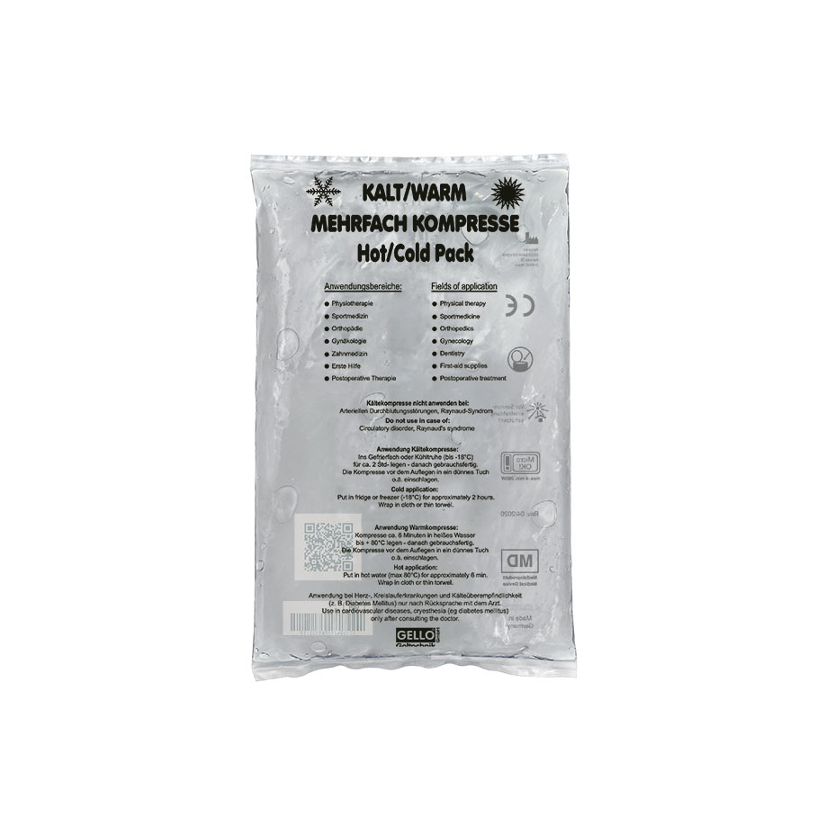 Kalt-/Warm-Kompresse transparent, 16 x 26 cm
