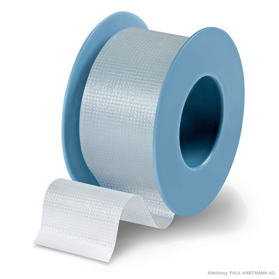 Omnifilm Fixierpflaster 5 m x 2,5 cm, mit Sprengring
