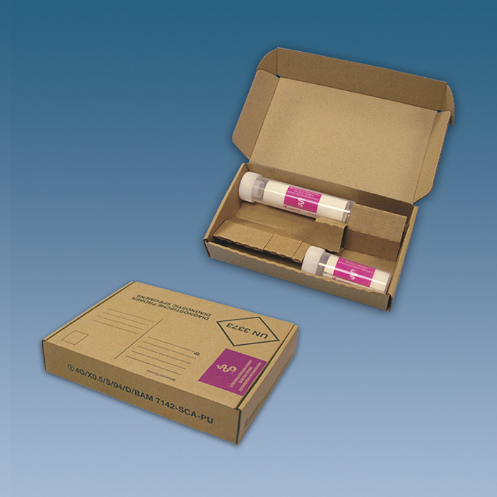 Post-Transportverpackung für diagnostische Proben (50 Stck.)