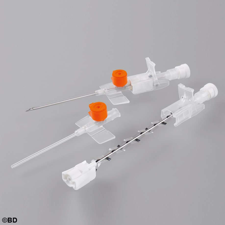 Venflon Pro Safety 14 G, 2,0 x 45 mm, orange, Sicherheitsvenenverweilkatheter